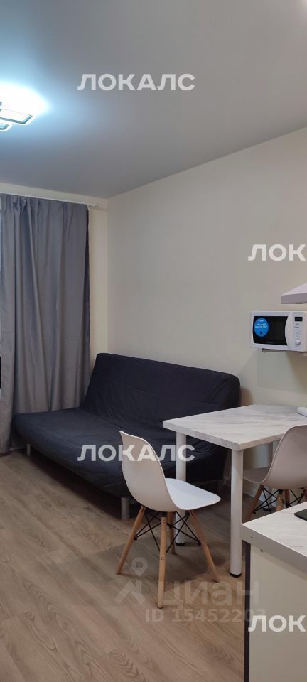 Аренда 1к квартиры на улица Малая Очаковская, 4Ак2, метро Озёрная, г. Москва