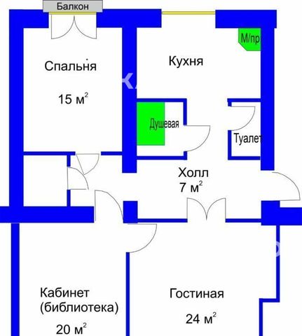 Сдается 3-комнатная квартира на Нижний Кисловский переулок, 3, метро Библиотека имени Ленина, г. Москва