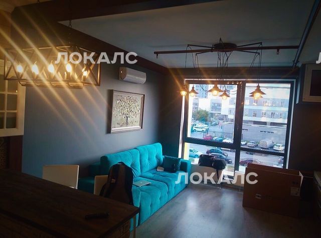 Сдам однокомнатную квартиру на Ходынский бульвар 20А, метро Зорге, г. Москва