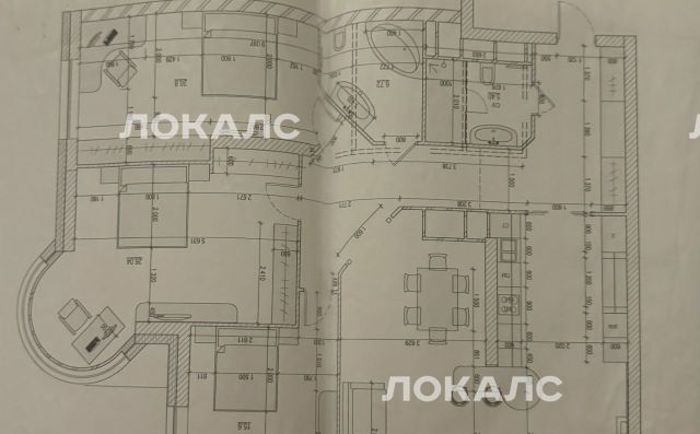 Сдаю 3-комнатную квартиру на проспект Вернадского, 94к2, метро Юго-Западная, г. Москва