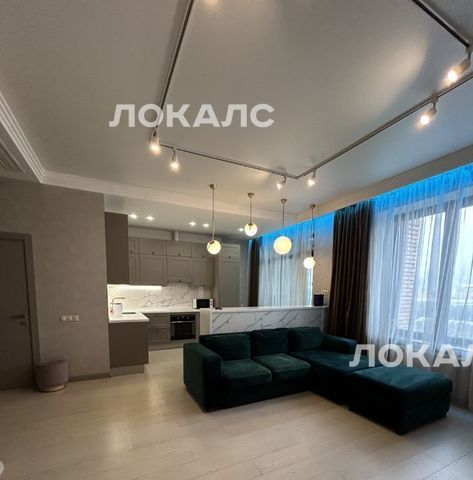 Снять 2к квартиру на Ленинградский проспект, 29к1, метро Петровский парк, г. Москва