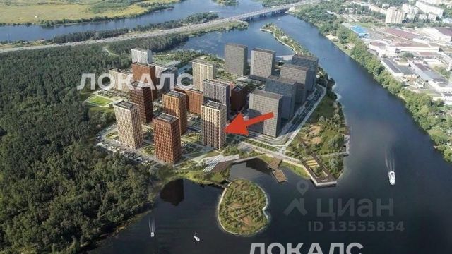 Сдам 2к квартиру на 3.4, метро Строгино, г. Москва