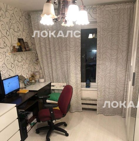 Сдаю однокомнатную квартиру на улица Усиевича, 25К3, метро Аэропорт, г. Москва