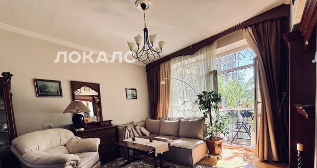 Аренда четырехкомнатной квартиры на Ленинский проспект, 52, метро Воробьёвы горы, г. Москва