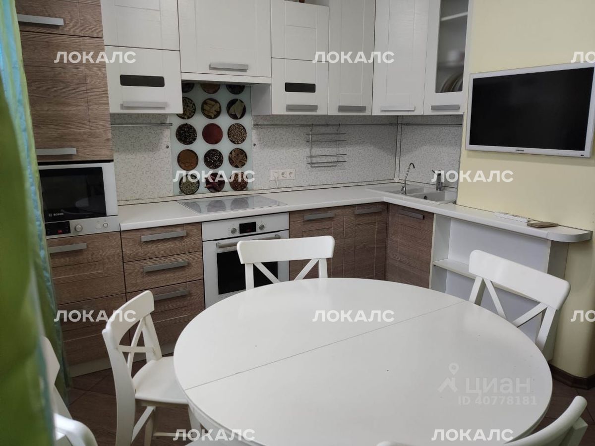 Сдаю 2к квартиру на улица Фонвизина, 7, метро Улица Милашенкова, г. Москва