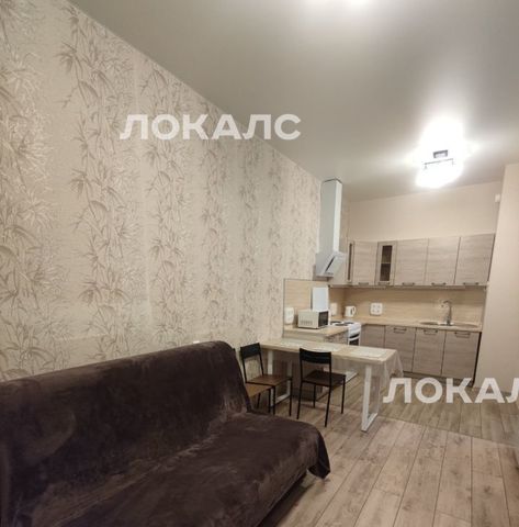 Сдам однокомнатную квартиру на улица Эдварда Грига, 15, метро Улица Горчакова, г. Москва