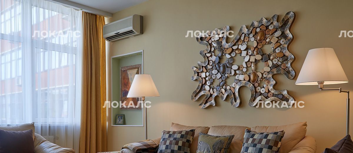 Сдам 3к квартиру на Ленинградский проспект, 76К2, метро Аэропорт, г. Москва