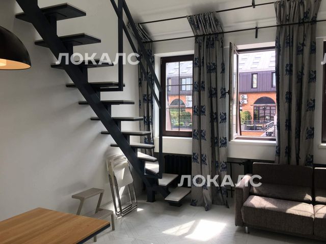 Сдам однокомнатную квартиру на г Москва, Духовской пер, д 17 стр 11, метро Шаболовская, г. Москва