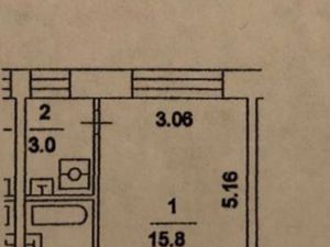 1-к кв. Москва ул. Менжинского, 17К2 (23.0 м²)