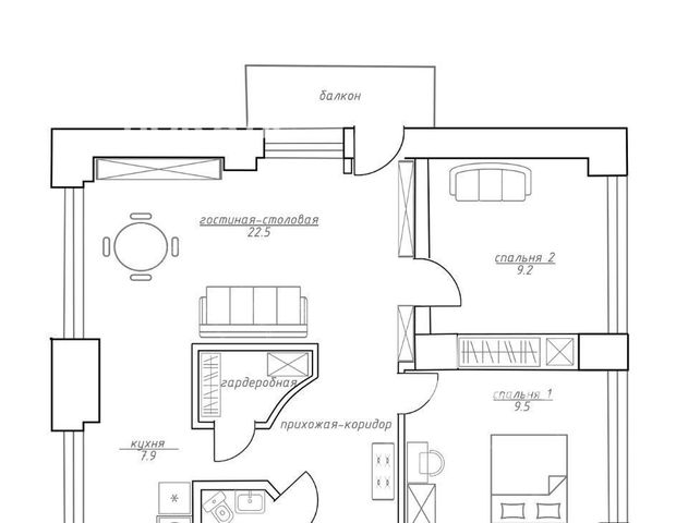 Сдам 3-к квартиру на Большой Конюшковский переулок, 27А, метро Баррикадная, г. Москва
