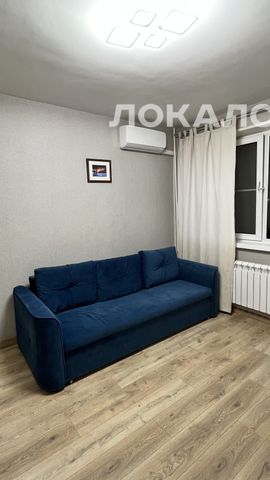 Сдаю 1-комнатную квартиру на г Москва, ул Новомарьинская, д 12/12 к 1, метро Марьино, г. Москва