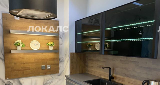 Сдается двухкомнатная квартира на Бумажный проезд, 4, метро Белорусская, г. Москва