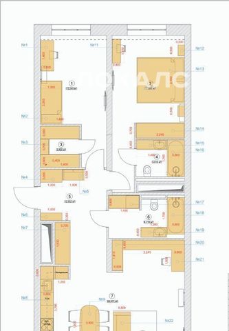 Снять 3к квартиру на улица Петра Алексеева, 14, метро Кунцевская, г. Москва