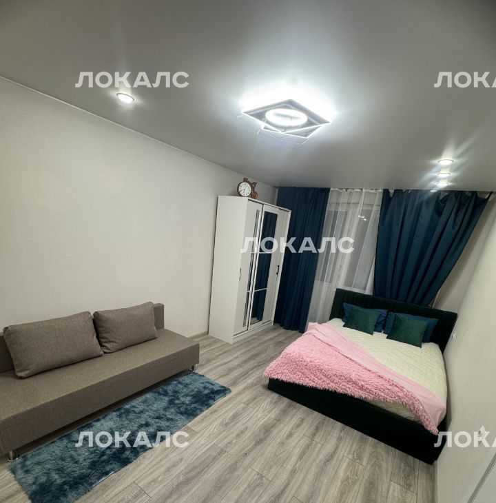 Аренда 1-комнатной квартиры на улица Верхние Поля, 42К1, г. Москва