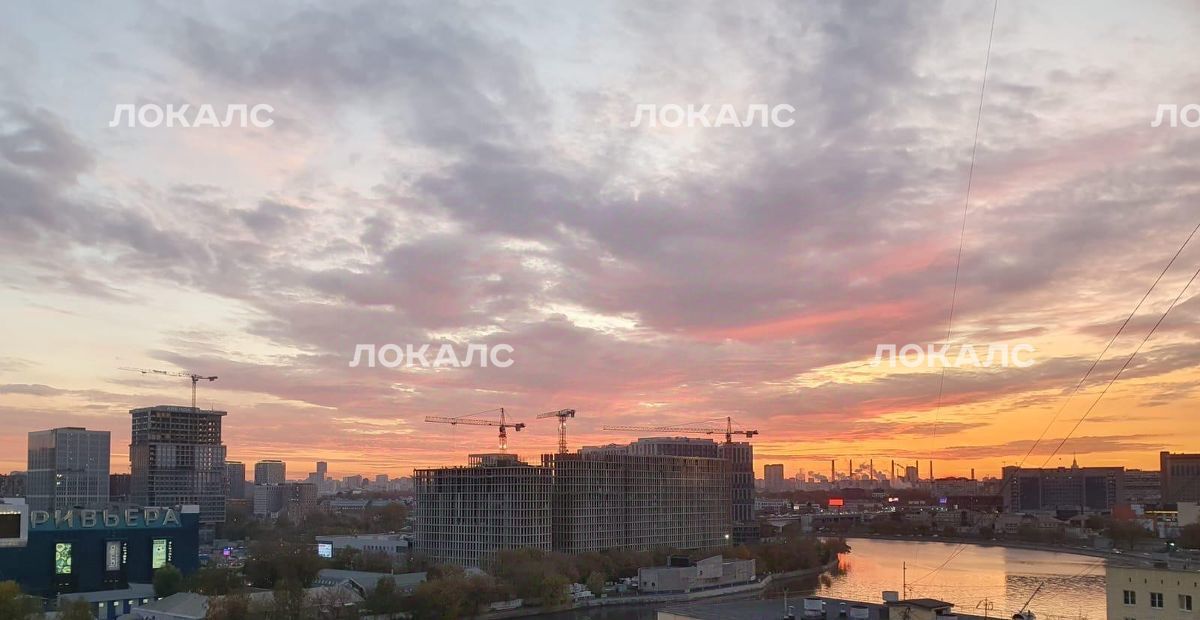 Аренда однокомнатной квартиры на Даниловская набережная, 6к2, метро Крестьянская застава, г. Москва