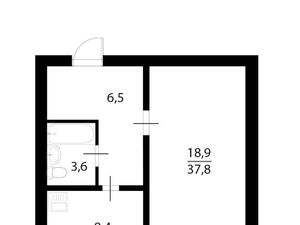 1-к кв. Москва Северодвинская ул., 11к1 (40.0 м²)