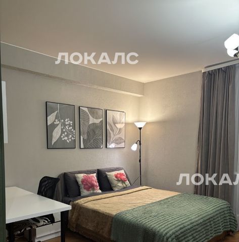 Сдам 1к квартиру на Волгоградский проспект, 13, метро Волгоградский проспект, г. Москва