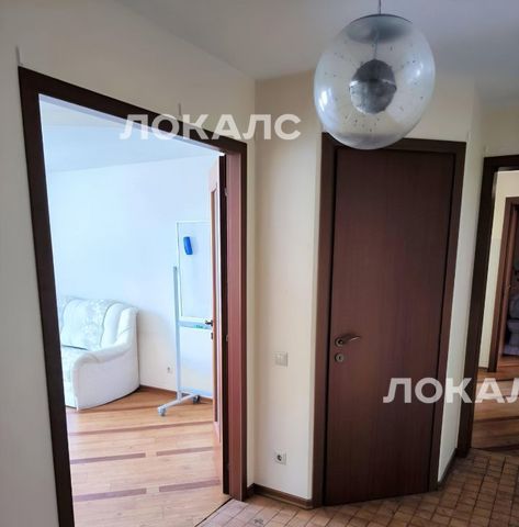 Сдается 3х-комнатная квартира на улица Усиевича, 27К1, метро Сокол, г. Москва