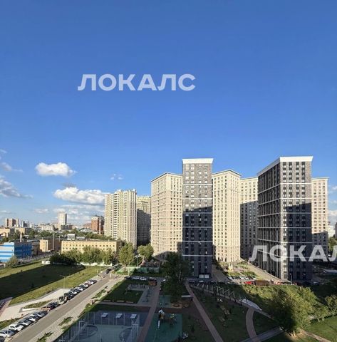Сдаю 1-комнатную квартиру на улица Берзарина, 32, метро Панфиловская, г. Москва