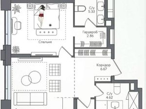 3-к кв. Москва ул. 1-я Бухвостова, 2к3 (73.2 м²)