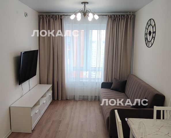 Снять 1-комнатную квартиру на г Москва, Перовское шоссе, д 2 к 2, метро Нижегородская, г. Москва