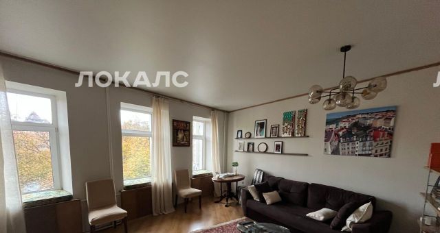 Снять 2-комнатную квартиру на Ермолаевский переулок, 7, метро Пушкинская, г. Москва