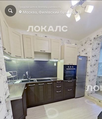 Сдается 1-комнатная квартира на Филевский бульвар, 23, метро Фили, г. Москва