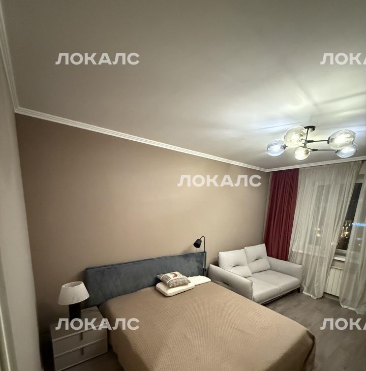 Сдам 1к квартиру на улица Павла Андреева, 4, метро Тульская, г. Москва