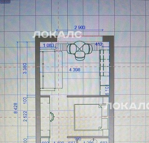 Сдам однокомнатную квартиру на Стремянный переулок, 2, метро Добрынинская, г. Москва