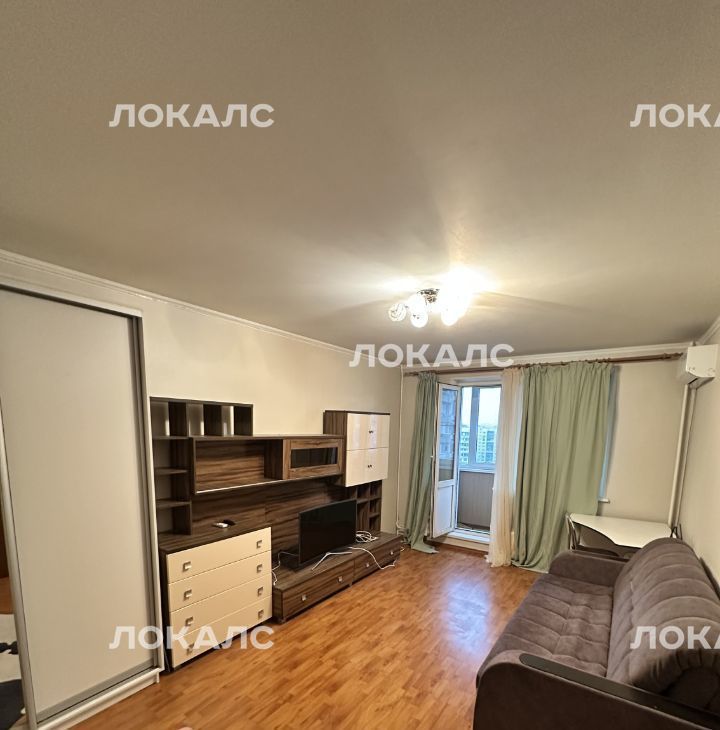 Сдается 1к квартира на улица Борисовские Пруды, 42, метро Борисово, г. Москва