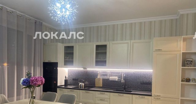 Сдается 2-к квартира на улица Генерала Глаголева, 14Ак1, метро Щукинская, г. Москва