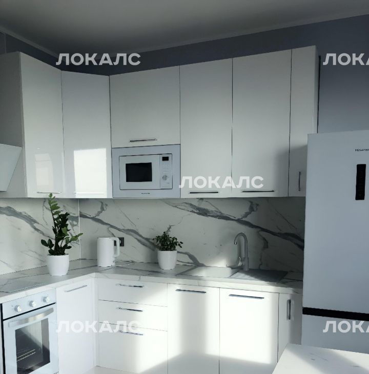 Снять однокомнатную квартиру на Ильменский проезд, 14к3, метро Верхние Лихоборы, г. Москва