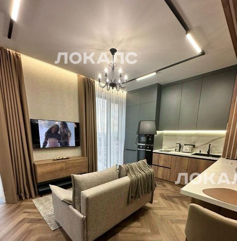 Сдается 1к квартира на 10к1, метро Шелепиха, г. Москва