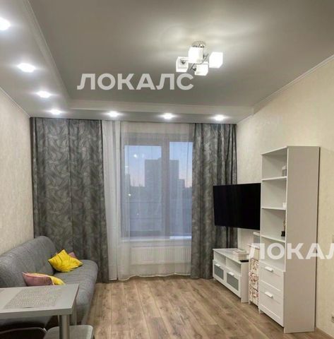 Аренда 1-к квартиры на Головинское шоссе, 10Б, метро Балтийская, г. Москва