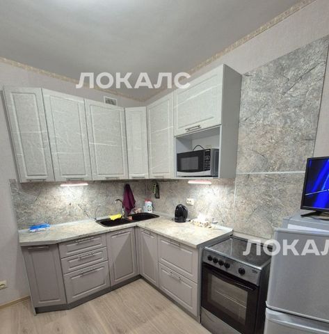 Сдам 1-к квартиру на Производственная улица, 4к2, метро Солнцево, г. Москва