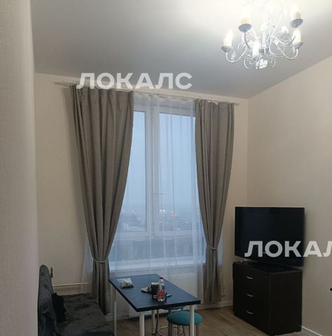 Аренда 1к квартиры на улица Уточкина, 8к1, метро Бунинская аллея, г. Москва