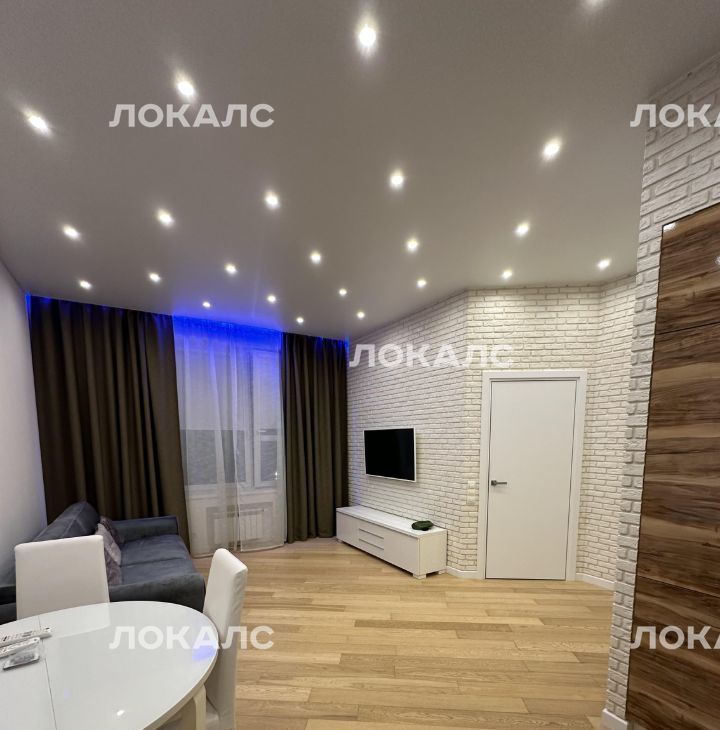 Сдам однокомнатную квартиру на Выборгская улица, 7к1, метро Водный стадион, г. Москва