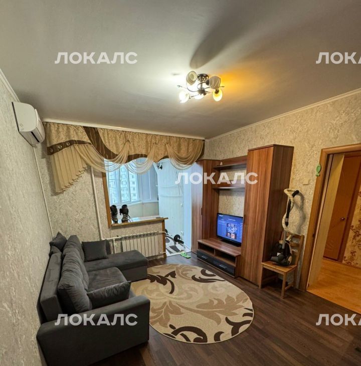 Аренда 1к квартиры на Братеевская улица, 16К6, метро Борисово, г. Москва