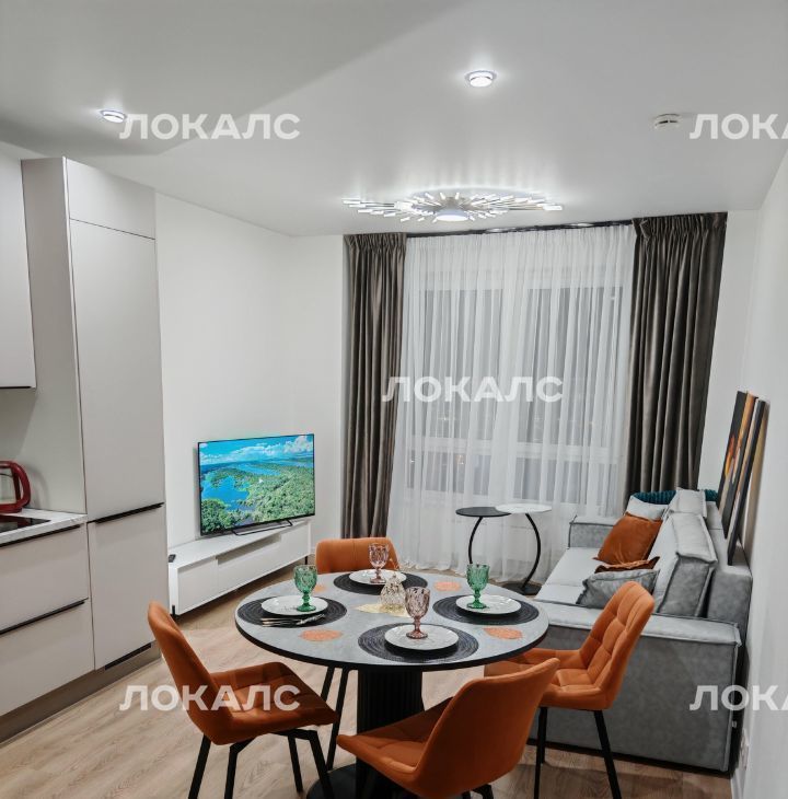 Аренда 3-к квартиры на проезд Стройкомбината, 1, метро Озёрная, г. Москва