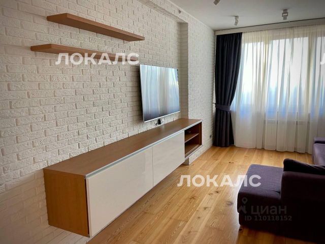 Сдается однокомнатная квартира на Хорошевское шоссе, 12к1, метро Динамо, г. Москва