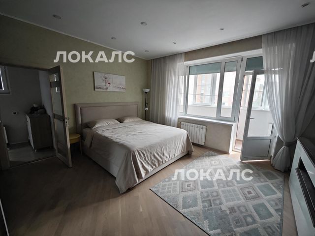 Сдам 2-к квартиру на Московская обл, г Красногорск, деревня Глухово, ул Рублевское предместье, д 4 к 1, метро Строгино, г. Москва