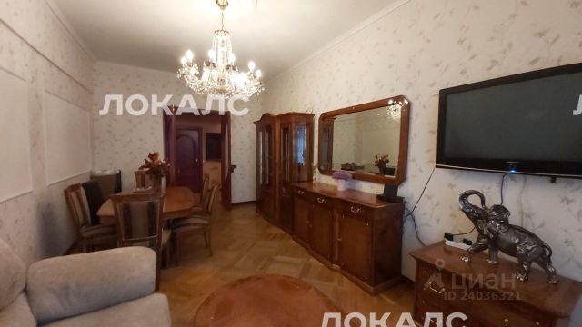 Сдается двухкомнатная квартира на улица Олеко Дундича, 5, метро Багратионовская, г. Москва