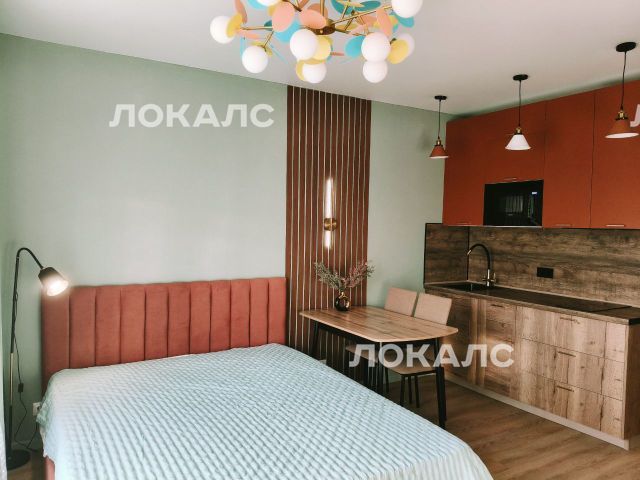 Аренда однокомнатной квартиры на Московская обл, г Красногорск, поселок Ильинское-Усово, ул Заповедная, д 25, метро Строгино, г. Москва