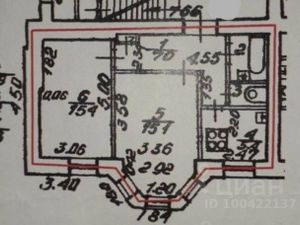 2-к кв. Санкт-Петербург Тургеневский пер., 5 (47.2 м²)