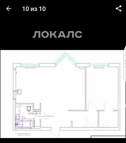 Снять 2х-комнатную квартиру на Ленинский проспект, 40, метро Воробьёвы горы, г. Москва
