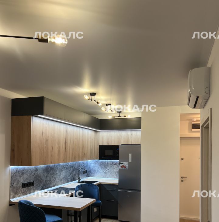 Аренда однокомнатной квартиры на Новоостаповская улица, 7к1, метро Угрешская, г. Москва