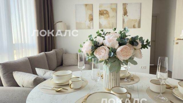 Сдается 3-комнатная квартира на г Москва, ул Малая Очаковская, д 4А к 2, метро Озёрная, г. Москва