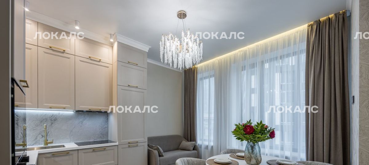 Снять 2-комнатную квартиру на Шмитовский проезд, 39к6, метро Деловой центр (МЦК), г. Москва