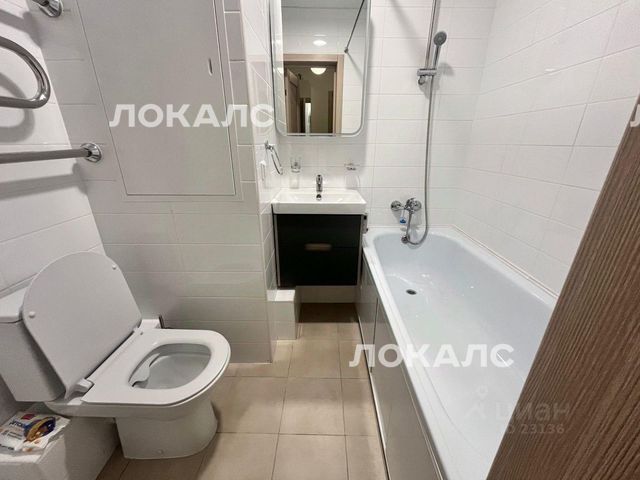 Снять 1-комнатную квартиру на Староалексеевская улица, 3, метро Рижская, г. Москва