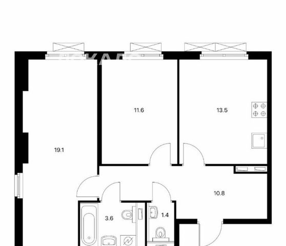 Сдается 2х-комнатная квартира на Складочная улица, 8к2, метро Дмитровская, г. Москва